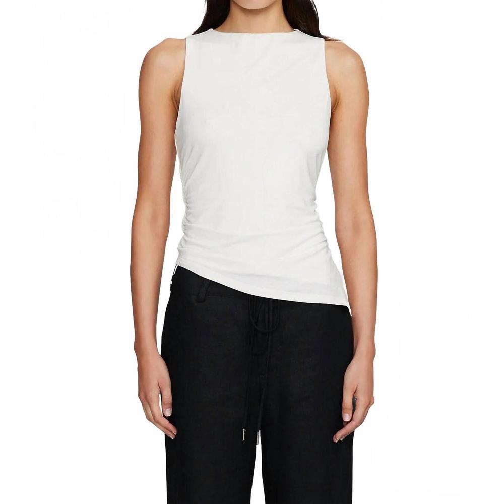 NEW OWNLEY kali tank top in white